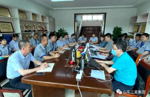 山東三星集團(tuán)玉米產(chǎn)業(yè)、油脂公司順利通過四體系年度審核