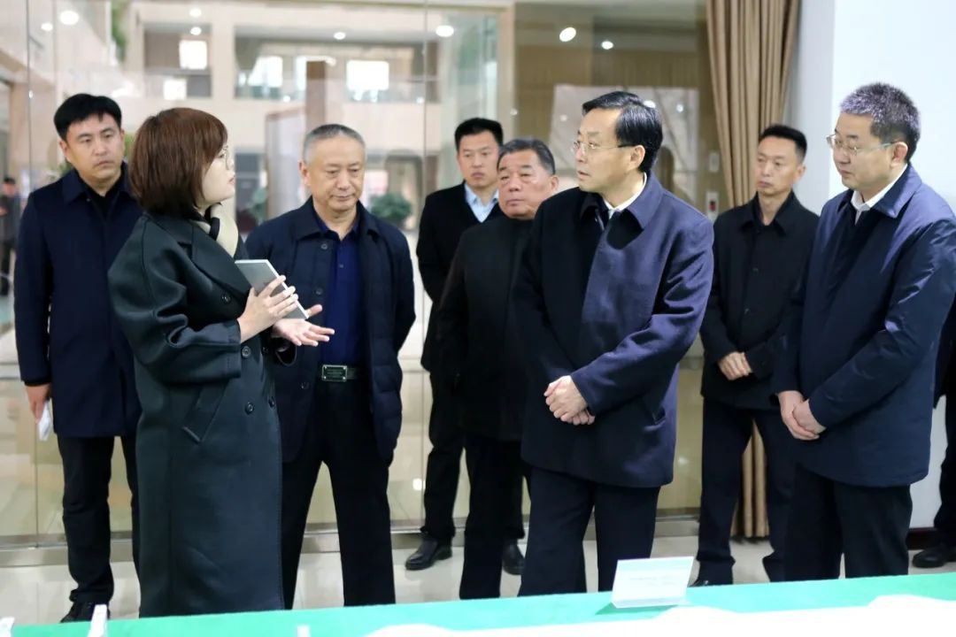 鄒平市委副書記、代市長張謙一行來山東三星集團(tuán)調(diào)研