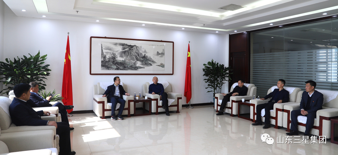 鄒平市委常委、副市長劉志峰一行來山東三星集團調(diào)研