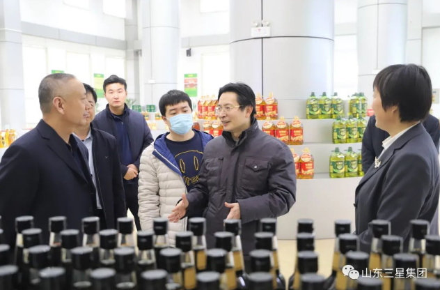 農(nóng)業(yè)農(nóng)村部規(guī)劃設(shè)計研究院投資所首席科學家陳偉忠一行來山東三星集團調(diào)研