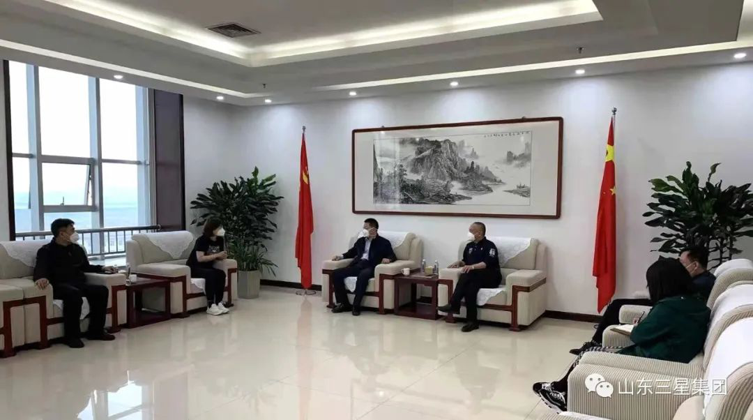 鄒平市委常委、宣傳部長，副市長商獻(xiàn)文到山東三星集團(tuán)調(diào)研疫情防控和生產(chǎn)經(jīng)營情況