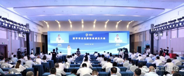 鄒平市企業(yè)家協(xié)會成立 山東三星集團董事長、總裁王亞群當選副會長