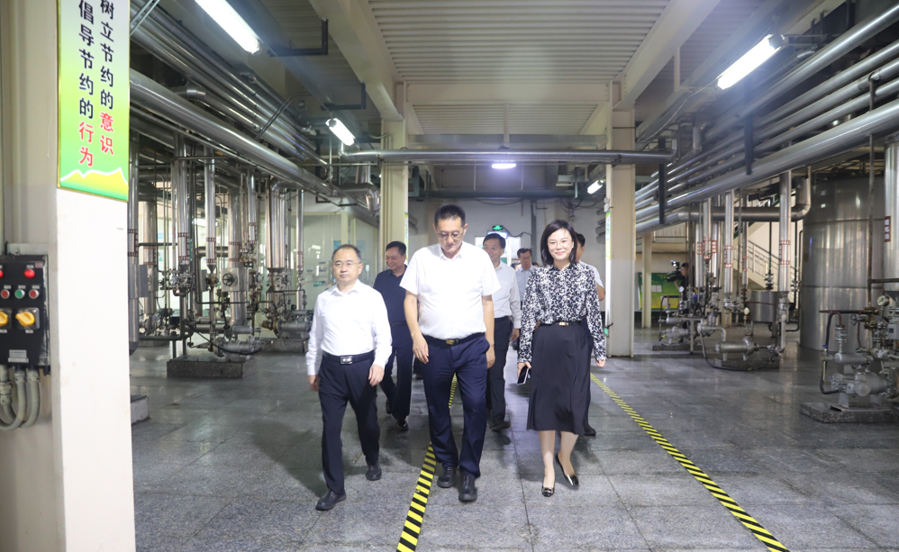 山東省政協(xié)黨組成員、副主席張新文來(lái)山東三星集團(tuán)調(diào)研