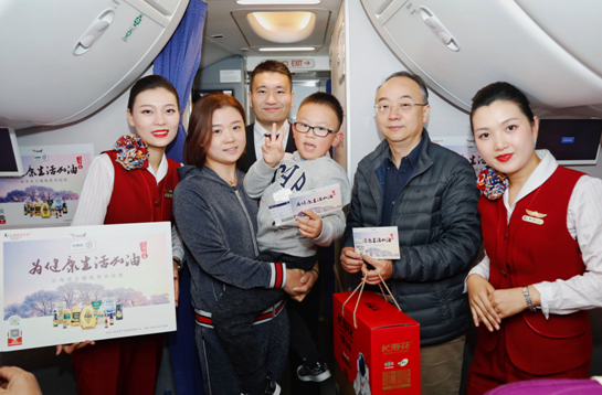 立冬補(bǔ)冬，長(zhǎng)壽花攜手山東航空為健康生活加油